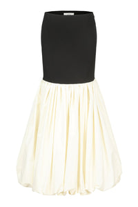 Peng tai 24 autumn and winter super long patchwork skirt PT-PTW24B01-1