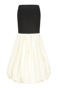 Peng tai 24 autumn and winter super long patchwork skirt PT-PTW24B01-1