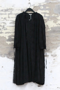 Pengtai 25 Autumn/Winter Lace Shirt Dress PT-PW25C02-2-BLACK