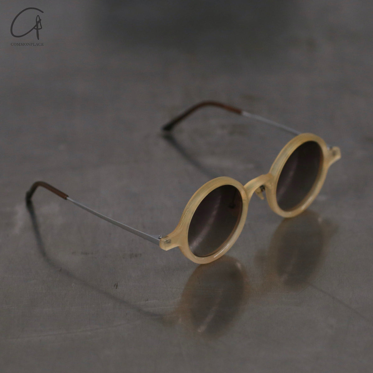 Thorn Riga RIGARDS*UMA WANG joint horn wire cutting handmade + β titanium temples