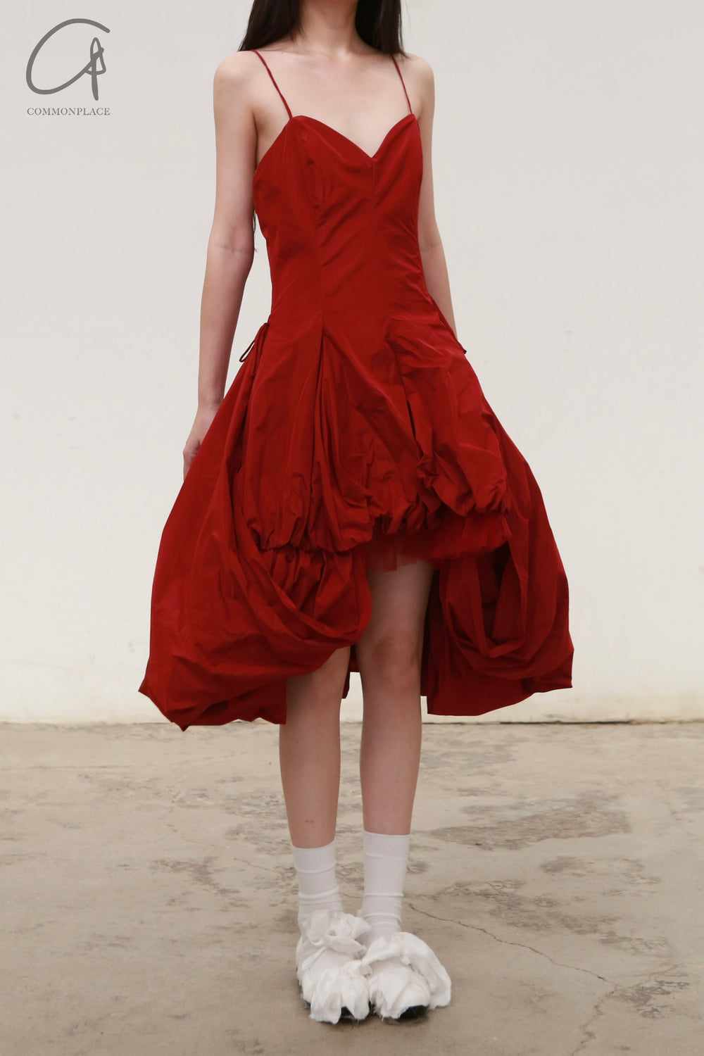 Renaissance Renaissance fitted corset dress RNS-AMIRA FW24-HONG Red AM Renaissance Renaissance fitted corset dress RNS-AMIRA FW24-HONG Red AM