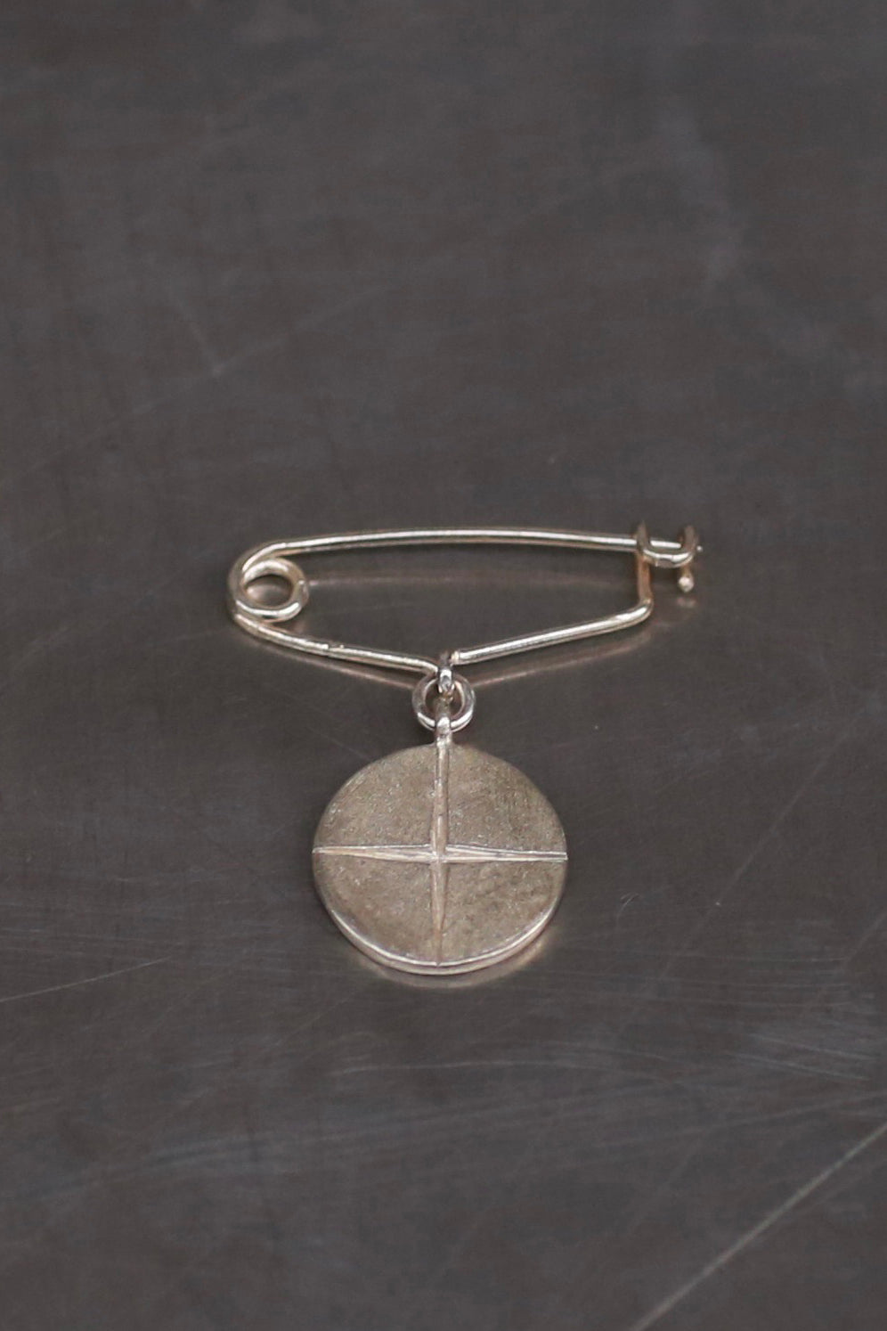 m.a+ Triple Ring with Stitched CROS 925 Silver MA-AG318-AG-YIN