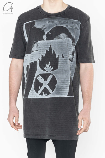 11 by boris bidjan saberi Short Sleeve T-Shirt SS22 TS5 F1101 Dark Pun