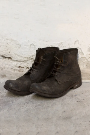 ADICIANNOVEVENTITRE (kangaroo leather nude boots) SS17-06C CULATTA OIL
