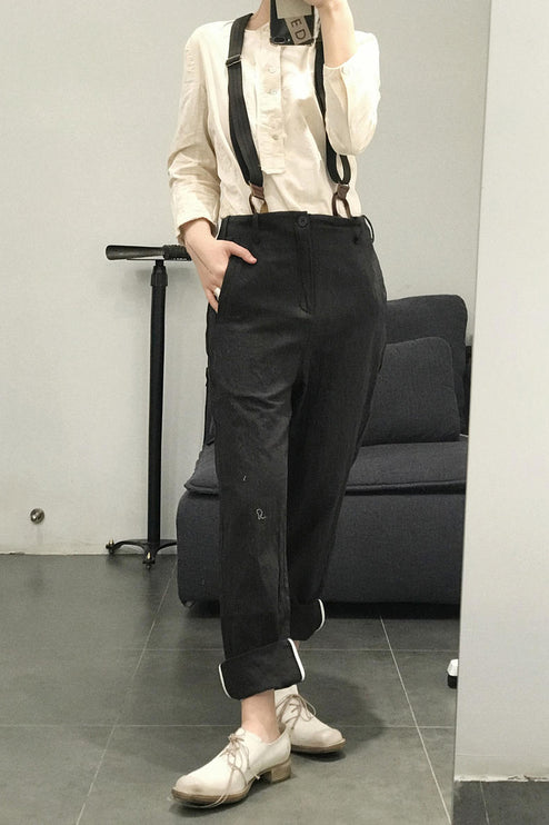 Aleksandr Manamis Shirt (NATURAL) サイズ4 rennes — Aleksandr Manamïs | Slit Detail Top in Herbarium