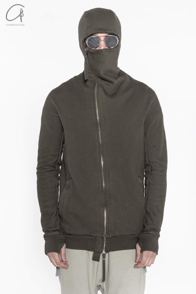 BORIS BIDJAN SABERI Hooded Jacket AW22 ZIPPER2 FTT00008