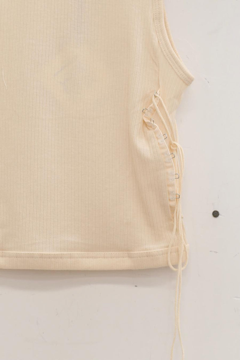 Baserange labeling corset BRTI-RB-Wi22 Undyed