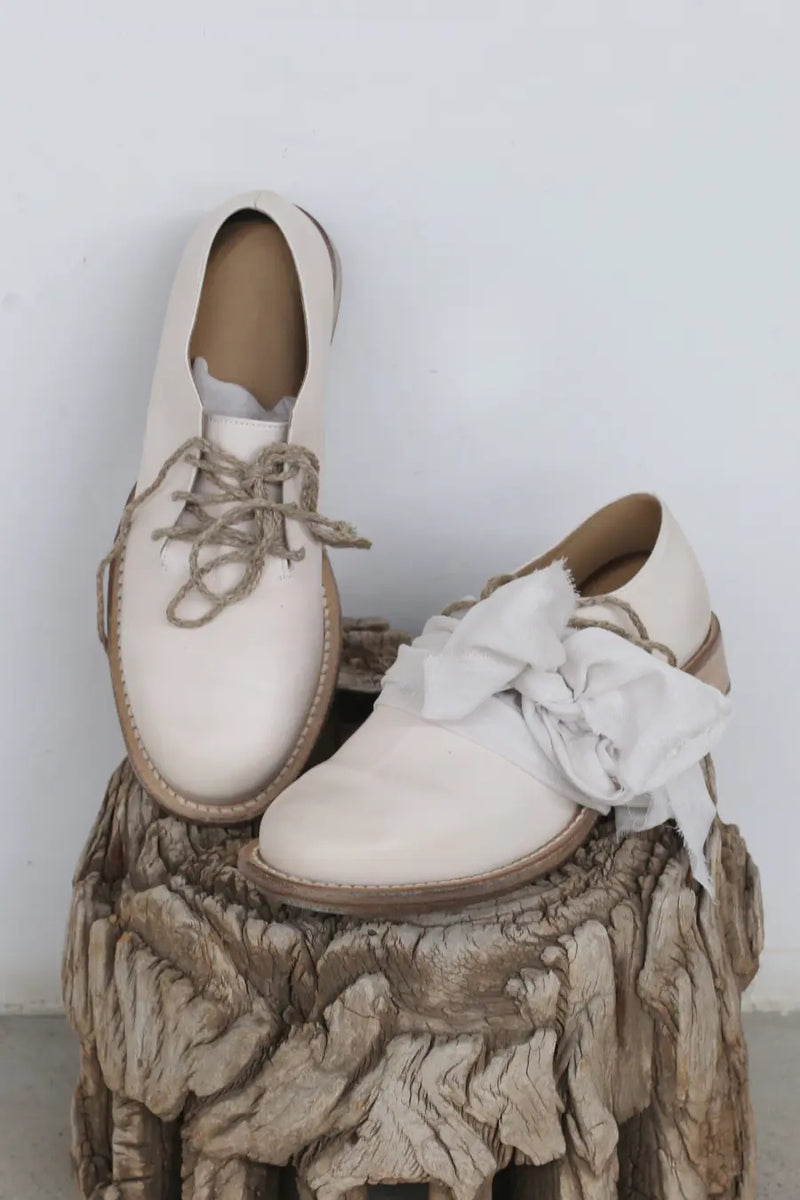 CherevichKiotvichki thin waxed lace-up shoes 49-2020