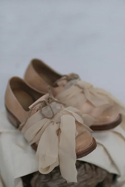Cherevichkiotvichki (square Derby shoes-natural color) 33SS17(01AW19)  SQUARE DERBY NATURAL - 37