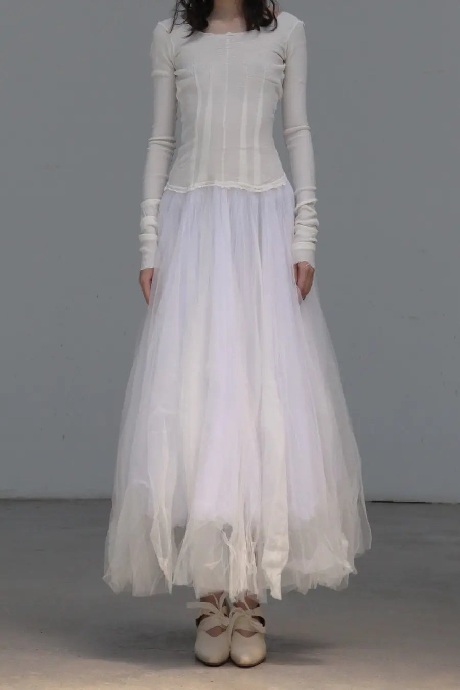 white ballerina dress Move Dance Helena Mesh - 34 Waist Princess Ballet Dress Romantic Royalcore