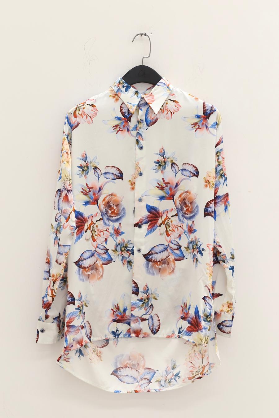 GEOFFREY B. SMALL Silk Shirt GRS08 Floral 20