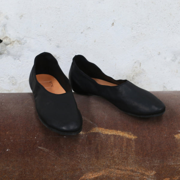 GUIDIKangarooLeatherBalletShoe