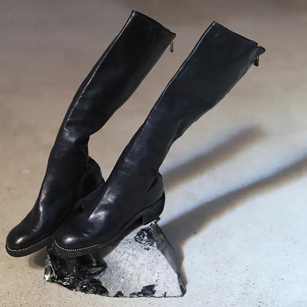 Guidi 7910 7910Z 7910ZI series rear zipper round toe high