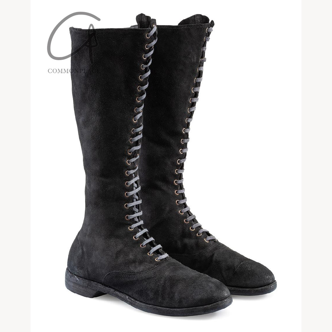 Guidi Kangaroo Leather High Lace-Up Boots 412 Italian Craftsman GD-412