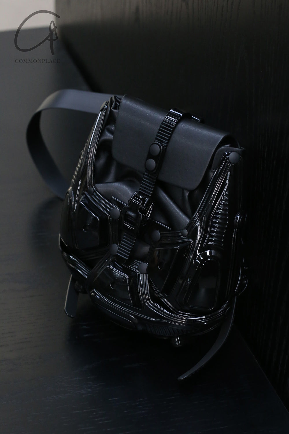 INNERRAUM Bright Black Backpack M04BSBKPV00