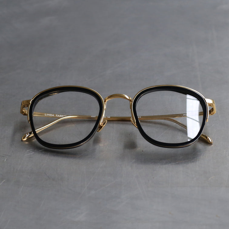 Linda Farrow x Ann Demeulemeester polygonal slim frame