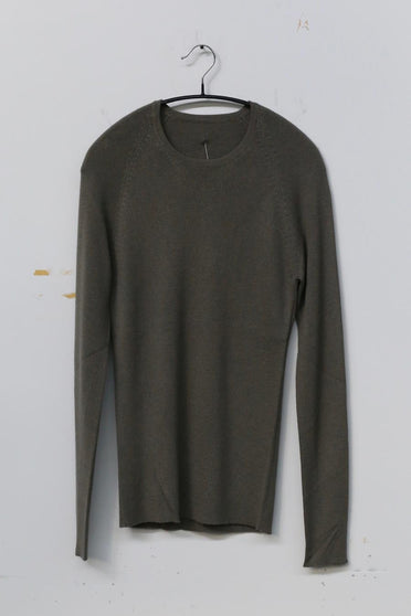 希少 label under construction Alpaga knit Label Under Construction Reversible Zipped Seams Sweater