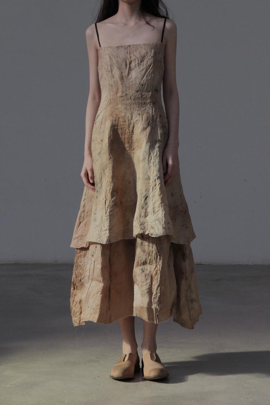 hand dyed silk dress Hand-Dyed Silk Maxi Dress: Bohemian Wrap, Made in Italy