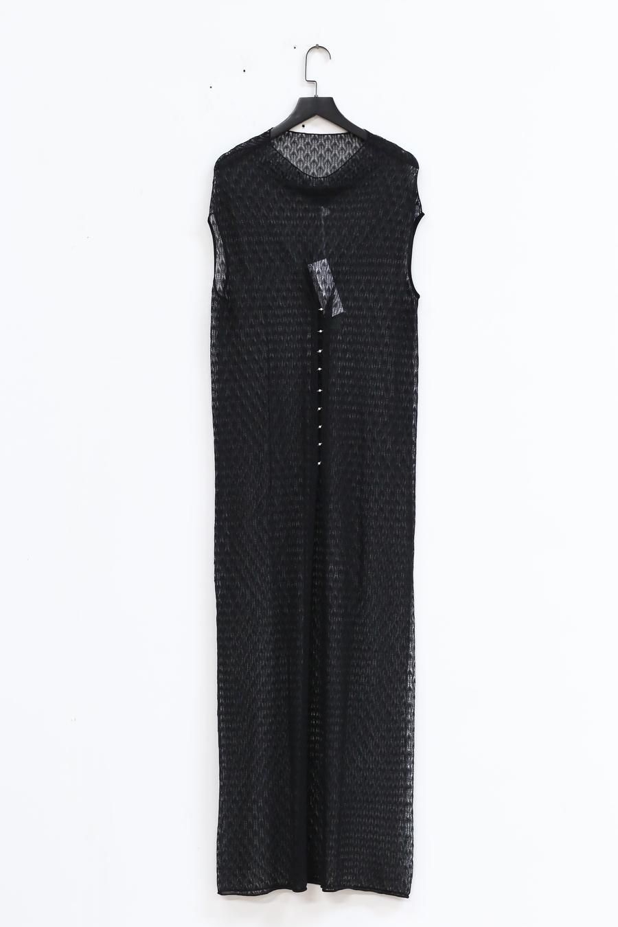 RUI Semi-sheer Knit Dress RAW22KN12 Black RUI Semi-sheer Knit Dress RAW22KN12 Black