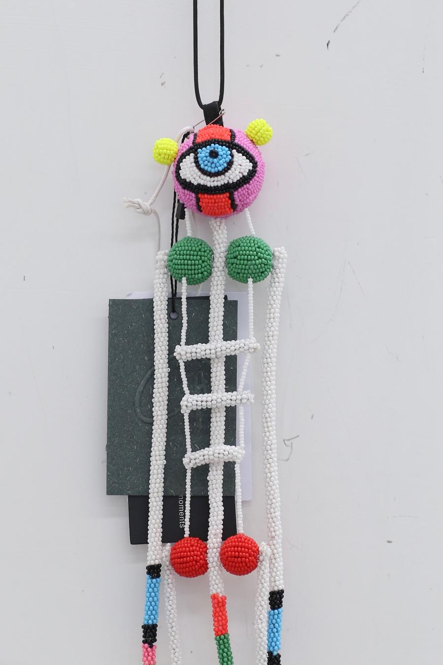 Walter Van Beirendonck Beaded Embroidered Necklace SS22 9016