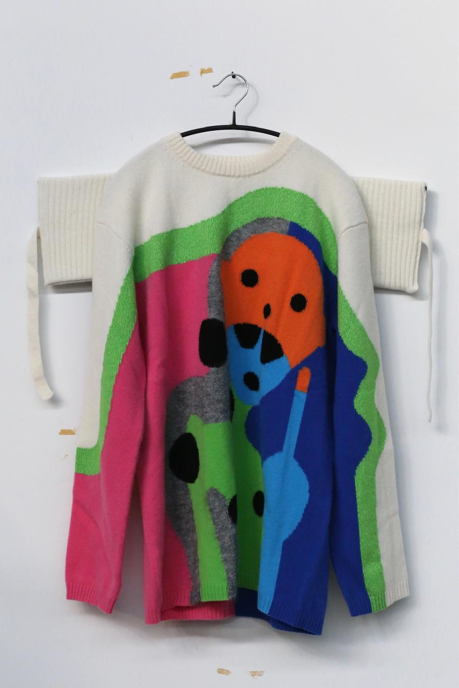 Walter Van Beirendonck ニット　M Walter Van Beirendonck Super Walter Knit sweater (led) AW22