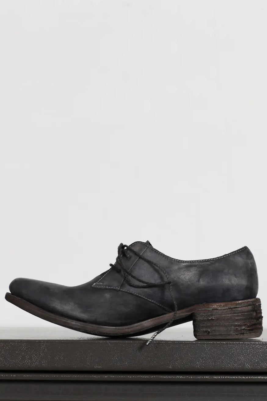 kangaroo leather dress shoes Kangaroo Leather Oxford Black B361 / 41
