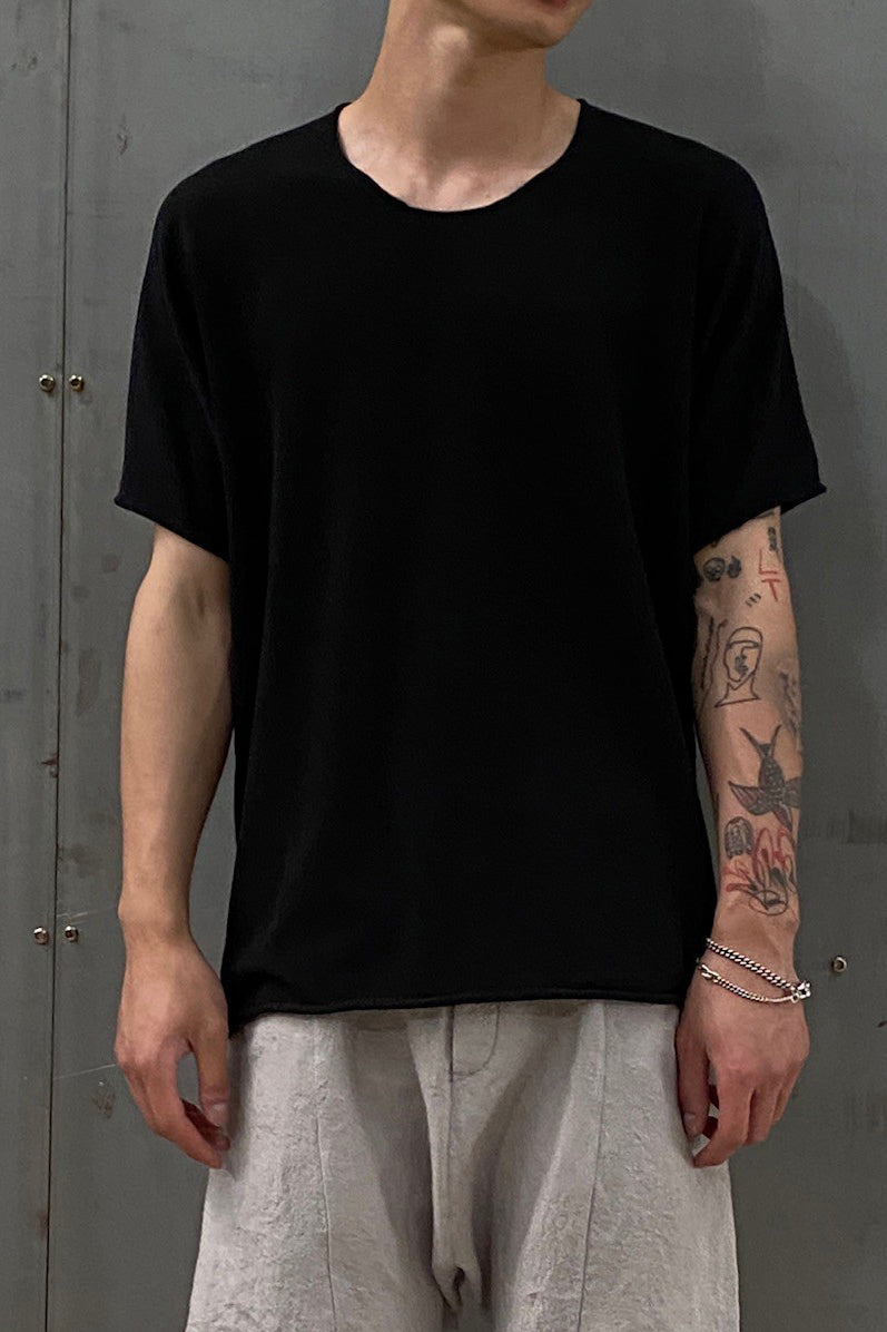 label under construction arched T-shirt 39YMTS05-ZER2-W 39/BK - 50